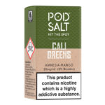 عکس بسته بندی سالت انبه مرکبات پاد سالت (10 میل) POD SALT FUSION Amnesia Mango