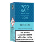 عکس بسته بندی سالت بلوبری تمشک پاد سالت (10 میل) POD SALT Core Blue Berg