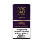 عکس بسته بندی سالت تنباکو شراب پاد سالت (10 میل) POD SALT ORIGIN Liquor Tobacco