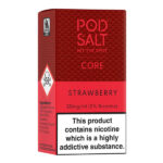 عکس بسته بندی سالت توت فرنگی پاد سالت (10 میل) POD SALT Core Strawberry