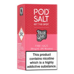 عکس بسته بندی سالت لیمو تمشک پرتقال خونی پاد سالت (10 میل) POD SALT FUSION Pink Haze