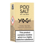 عکس بسته بندی سالت کره بادام زمینی موز گرانولا پاد سالت (10 میل) Yogi Peanut Butter Banana Granola