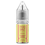 عکس تکی سالت ریواس موز توت فرنگی پاد سالت (10 میل) POD SALT NEXUS Strawberry Banana Rhubarb
