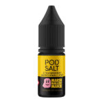 عکس تکی سالت مارشمالو توت فرنگی پاد سالت (10 میل) POD SALT FUSION Marina Marshmallow Man 3