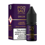عکس سالت تنباکو شراب پاد سالت (10 میل) POD SALT ORIGIN Liquor Tobacco