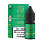 عکس سالت تنباکو نعنا پاد سالت (10 میل) POD SALT ORIGIN Menthol Tobacco