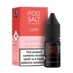 عکس سالت سیب قرمز یخ پاد سالت (10 میل) POD SALT CORE Red Apple Ice