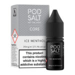 عکس سالت نعنا یخ پاد سالت (10 میل) POD SALT Core Ice Menthol
