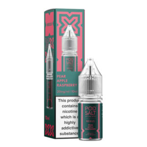 عکس سالت گلابی سیب تمشک پاد سالت (10 میل) POD SALT NEXUS Pear Apple Raspberry