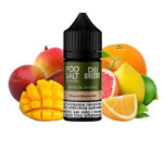 عکس طعم سالت انبه مرکبات پاد سالت (10 میل) POD SALT FUSION Amnesia Mango