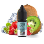 عکس طعم سالت توت فرنگی کیوی یخ پاد سالت (10 میل) POD SALT FUSION Charlies Chalk Dust Pacha Mama Strawberry Kiwi Ice