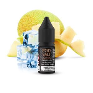 عکس طعم سالت طالبی یخ پاد سالت (10 میل) POD SALT CORE Cantaloupe Ice