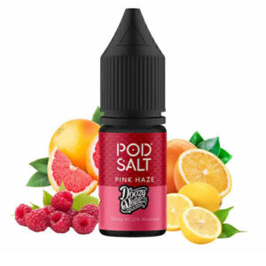 عکس طعم سالت لیمو تمشک پرتقال خونی پاد سالت (10 میل) POD SALT FUSION Pink Haze