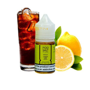 عکس طعم سالت لیمو نوشابه کولا یخ پاد سالت POD SALT NEXUS Lemon Lime Cola Ice