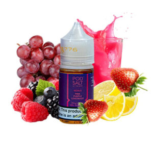 عکس طعم سالت لیموناد بنفش صورتی پاد سالت POD SALT NEXUS Pink Purple Lemonade