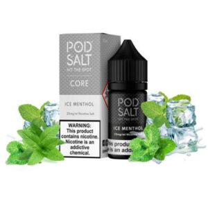 عکس طعم سالت نعنا یخ پاد سالت (10 میل) POD SALT Core Ice Menthol