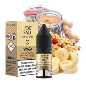 عکس طعم سالت کره بادام زمینی موز گرانولا پاد سالت (10 میل) Yogi Peanut Butter Banana Granola