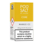 عکس بسته بندی سالت انبه یخ پاد سالت POD SALT CORE Mango Ice
